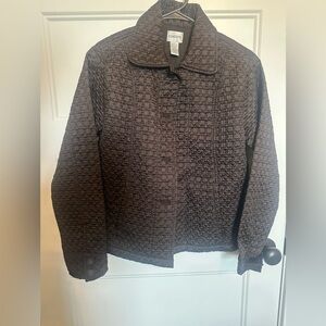 Chico’s Quilted Brown Jacket